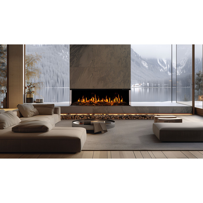 Aflamo Gold 74- kominek elektryczny do zabudowy