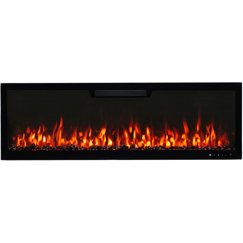 Aflamo Elite 107 - kominek elektryczny LED ścienny/do zabudowy