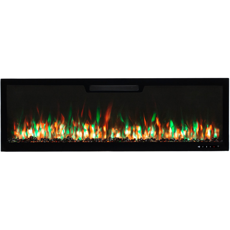 Aflamo Elite 107 - kominek elektryczny LED ścienny/do zabudowy