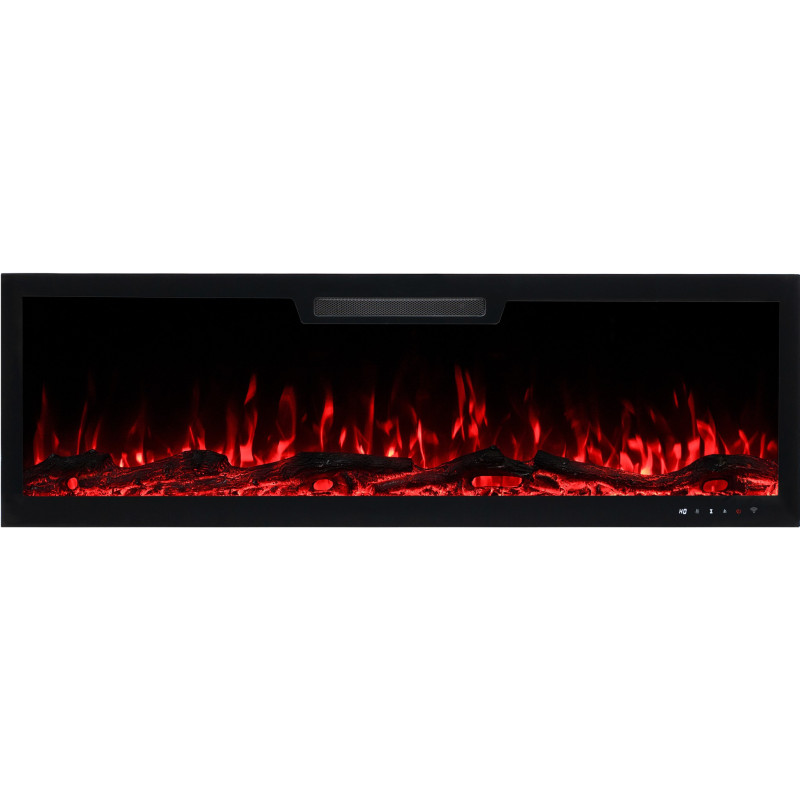 Aflamo Elite 107 - kominek elektryczny LED ścienny/do zabudowy