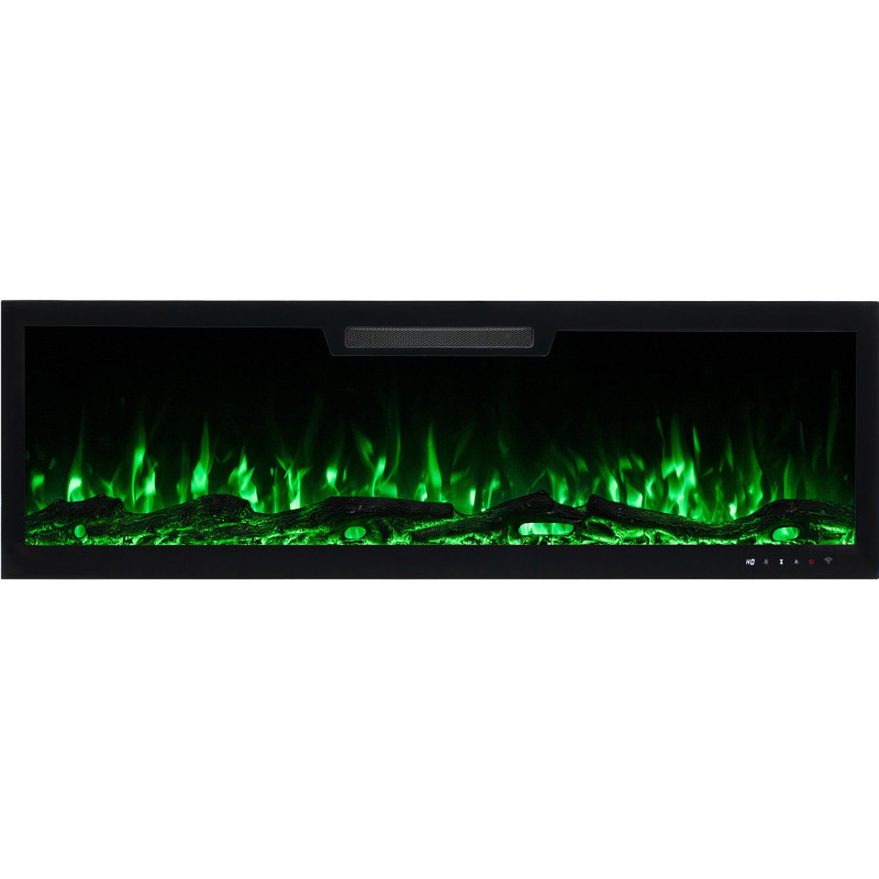 Aflamo Elite 107 - kominek elektryczny LED ścienny/do zabudowy