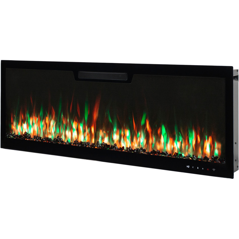 Aflamo Elite 107 - kominek elektryczny LED ścienny/do zabudowy