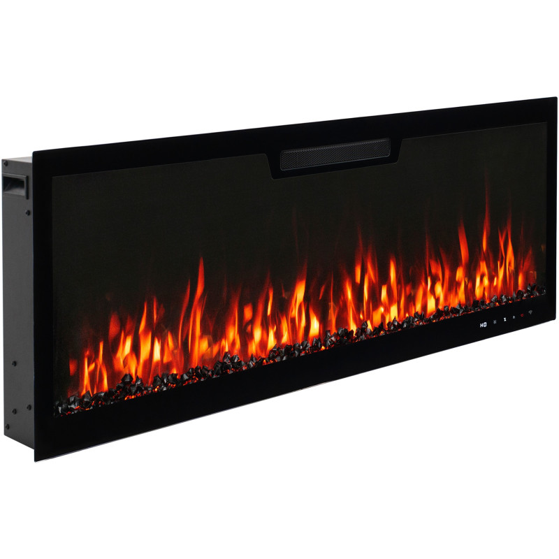 Aflamo Elite 107 - kominek elektryczny LED ścienny/do zabudowy