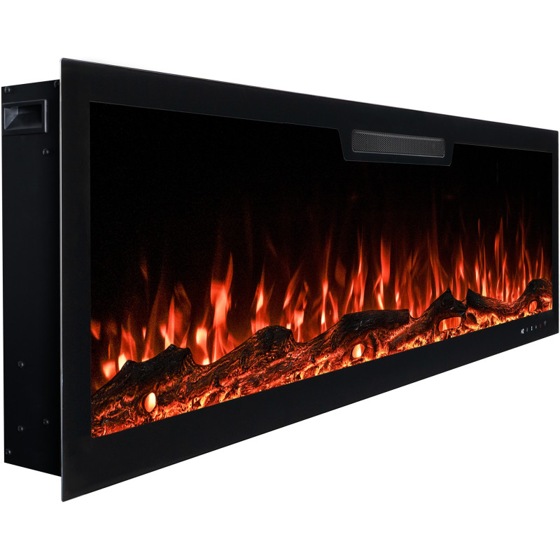 Aflamo Elite 107 - kominek elektryczny LED ścienny/do zabudowy