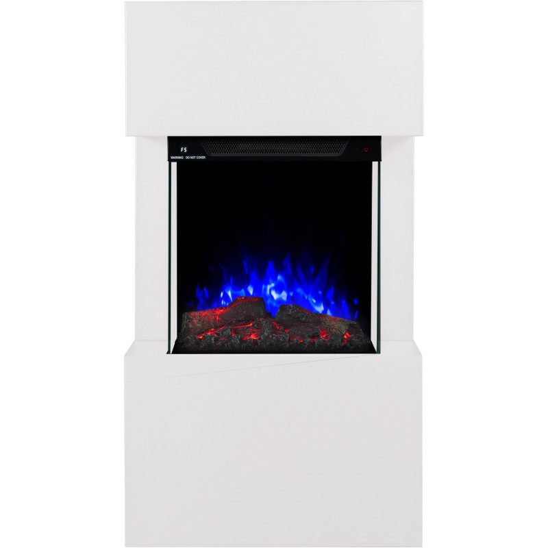 Aflamo Texel czarny - kominek elektryczny wolnostojący