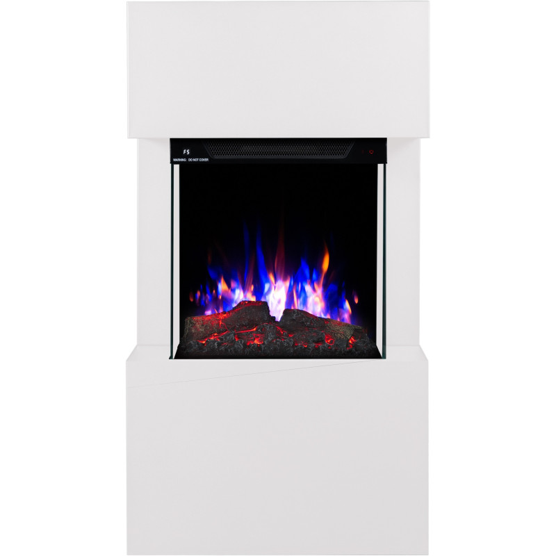 Aflamo Texel czarny - kominek elektryczny wolnostojący