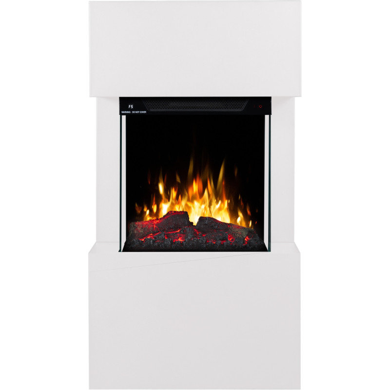 Aflamo Texel czarny - kominek elektryczny wolnostojący