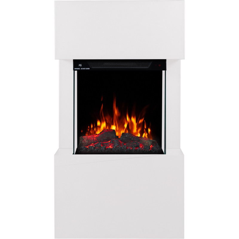 Aflamo Texel czarny - kominek elektryczny wolnostojący