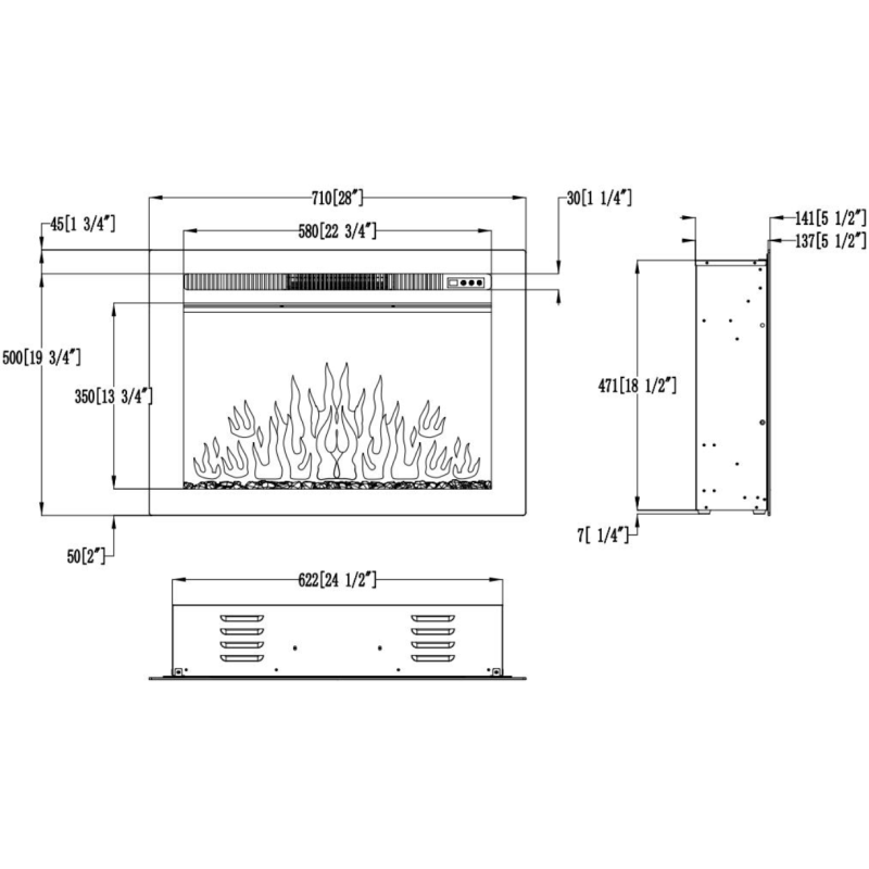 Wkład elektryczny Infinity 66 Emotion Flame