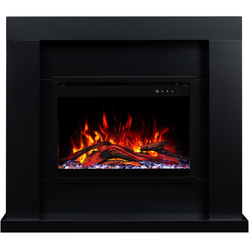 Aflamo Jolo White 3D (45x60) - kominek elektryczny z obudową