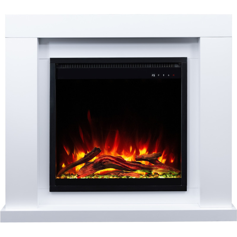 Aflamo Jolo Black 3D (60x60) - kominek elektryczny z obudową