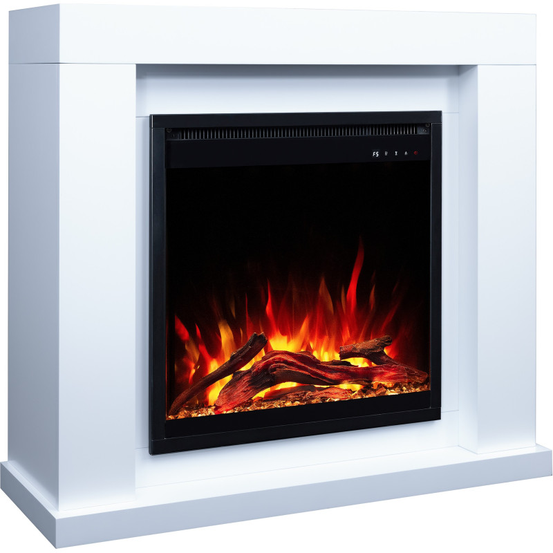 Aflamo Jolo Black 3D (60x60) - kominek elektryczny z obudową