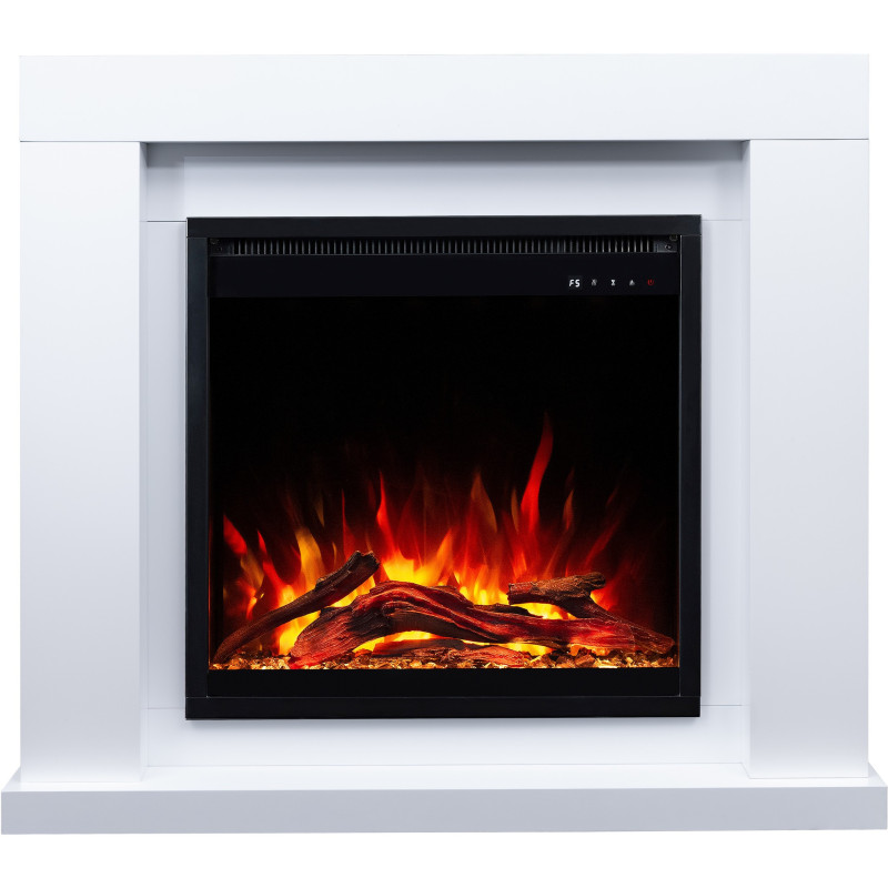 Aflamo Jolo Black 3D (60x60) - kominek elektryczny z obudową