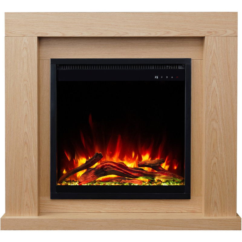 Aflamo Jolo White 3D (45x60) - kominek elektryczny z obudową