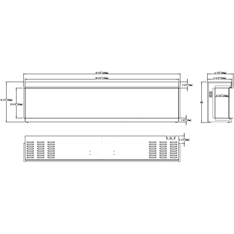 Emotion Flame Solis 150-kominek elektryczny do zabudowy