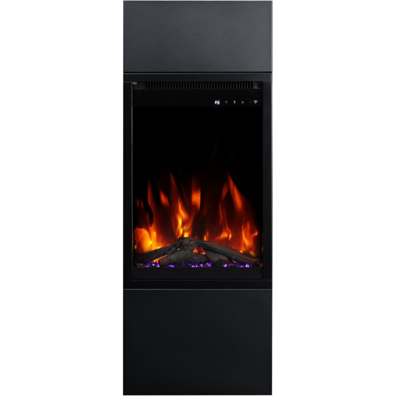 Aflamo  Milos 40 biały - kominek elektryczny wolnostojący