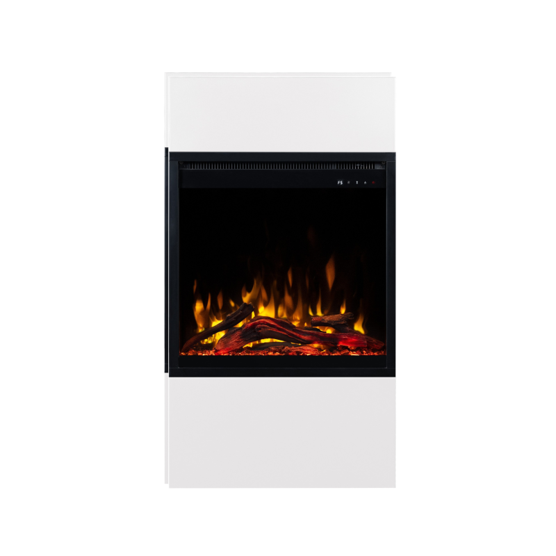 Aflamo  Milos 60 czarny - kominek elektryczny wolnostojący