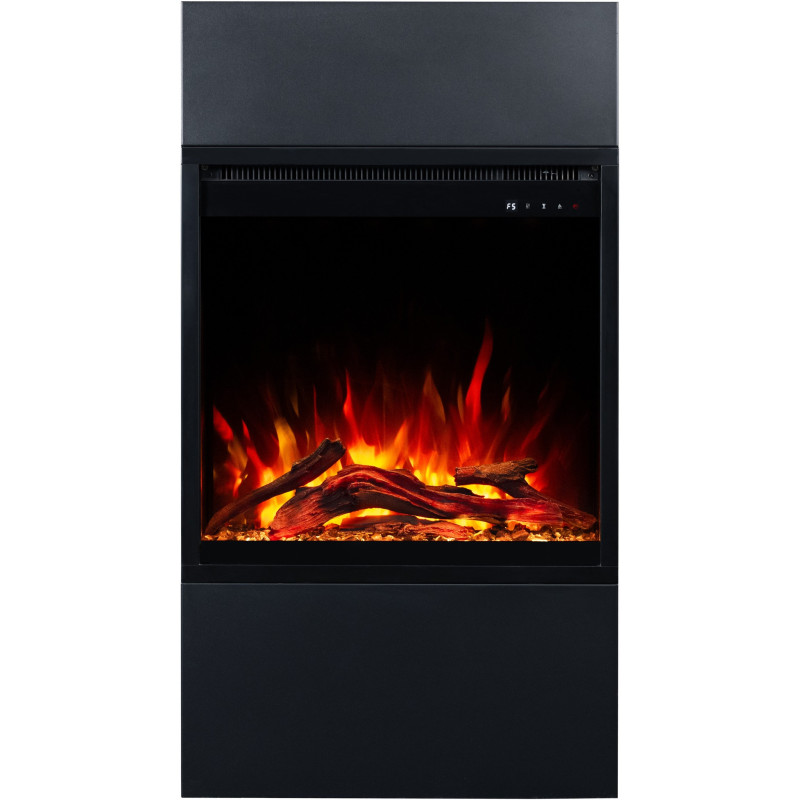 Aflamo Milos 60 biały - kominek elektryczny wolnostojący