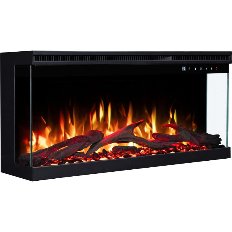 Aflamo Unique PRO 100- kominek elektryczny LED ścienny/do zabudowy