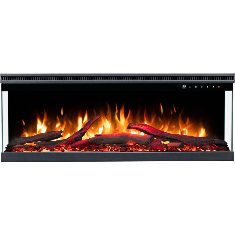 Aflamo Unique PRO 100- kominek elektryczny LED ścienny/do zabudowy