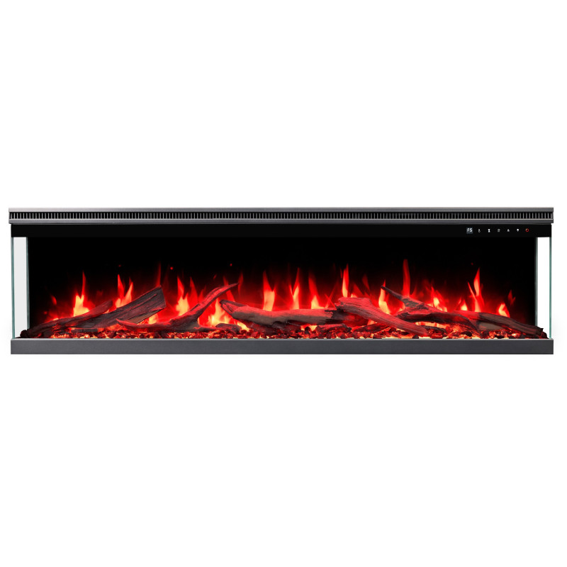 Aflamo Unique PRO 100- kominek elektryczny LED ścienny/do zabudowy