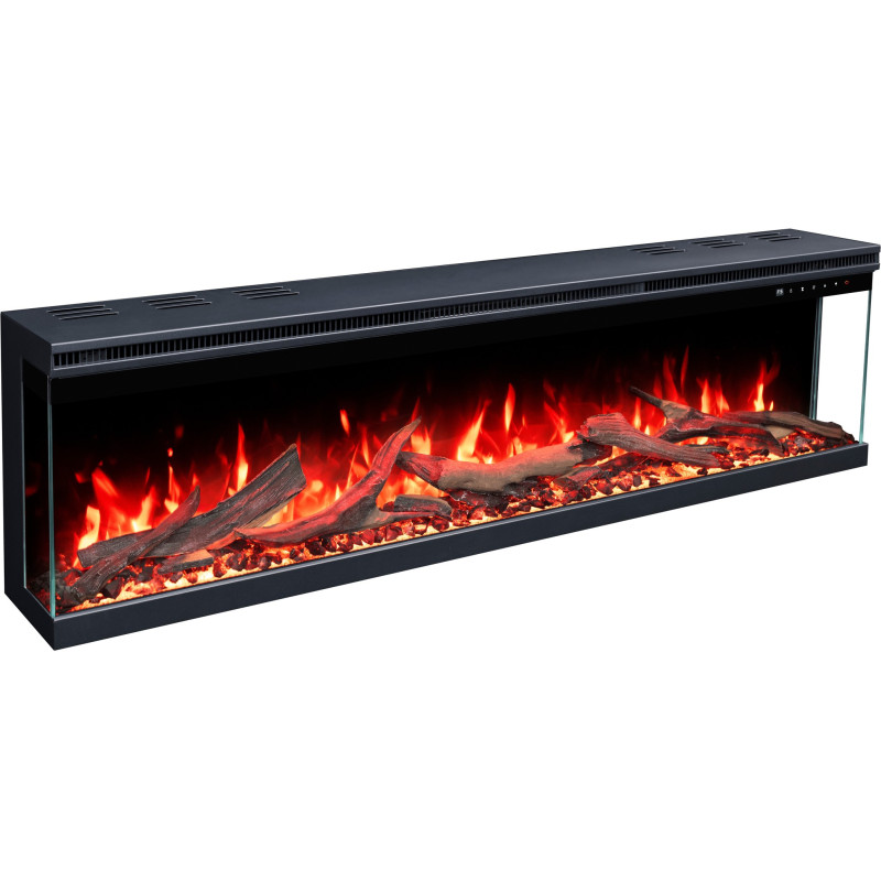 Aflamo Unique PRO 100- kominek elektryczny LED ścienny/do zabudowy