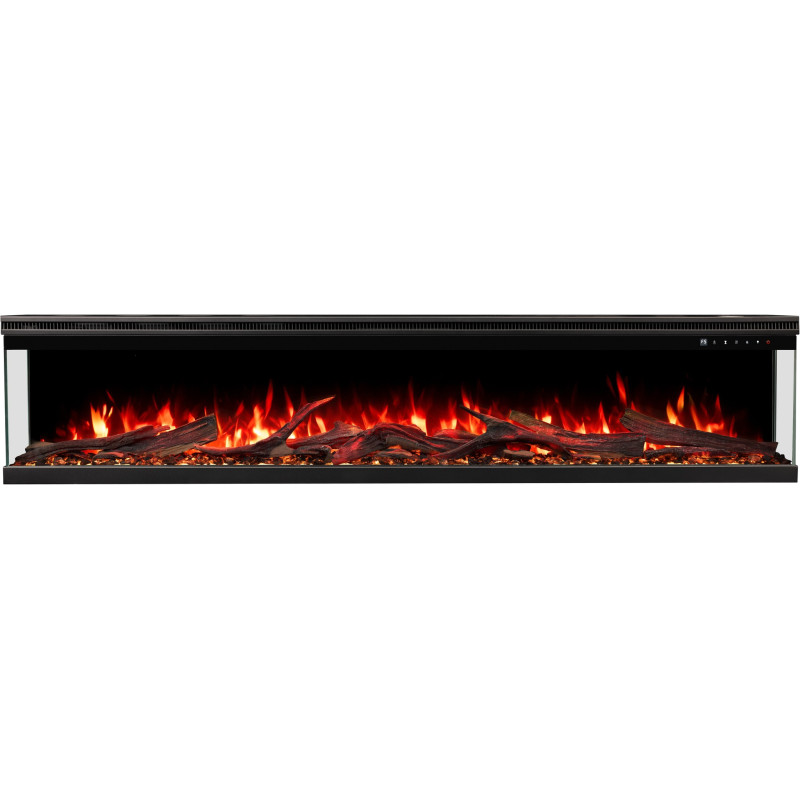 Aflamo Unique PRO 100- kominek elektryczny LED ścienny/do zabudowy