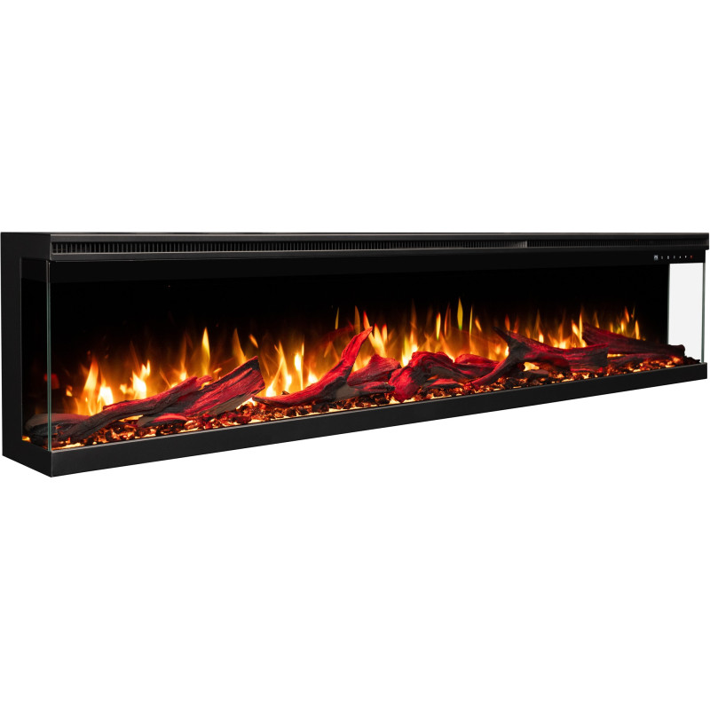 Aflamo Unique PRO 100- kominek elektryczny LED ścienny/do zabudowy